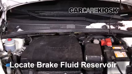 2013 Suzuki SX4 LE 2.0L 4 Cyl. Brake Fluid Add Fluid